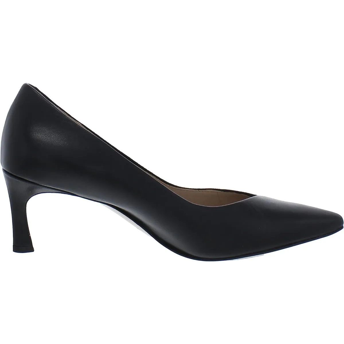 27 Edit Womens Faris Leather Pointed Toe Pumps