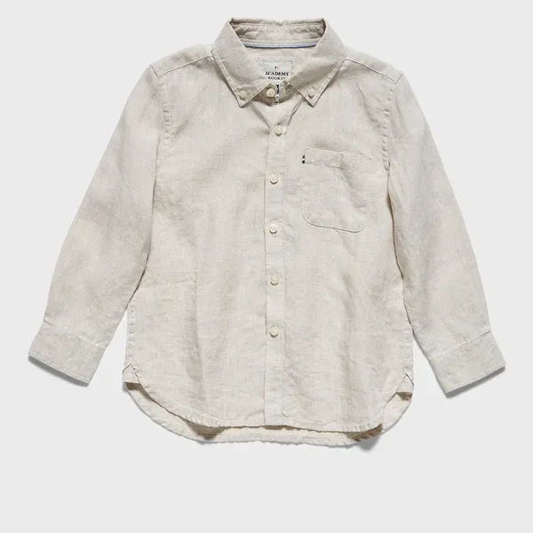 Academy Rookie - Hampton Linen Shirt Oatmeal