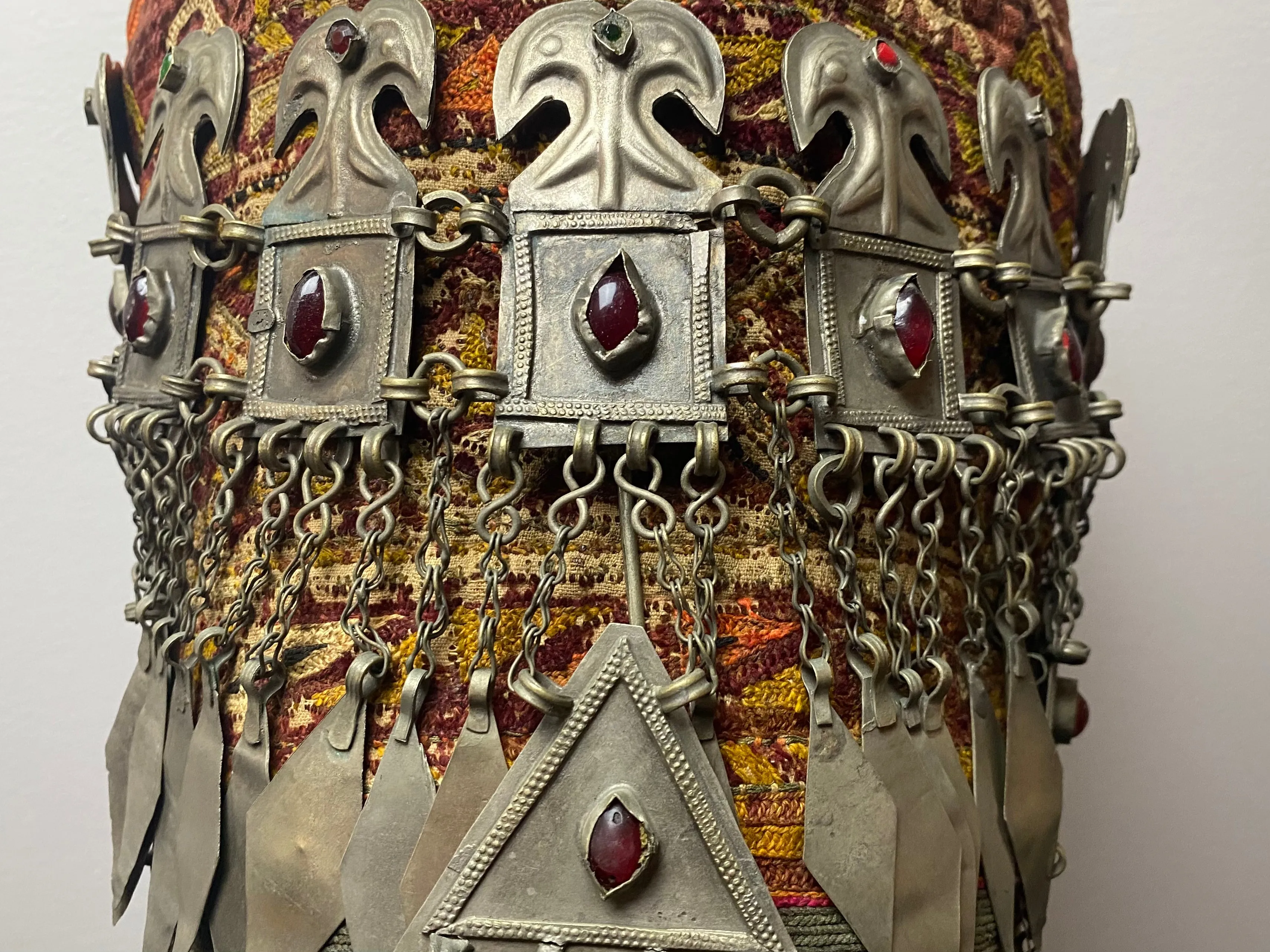 Antique Turkomen Ersari Headdress