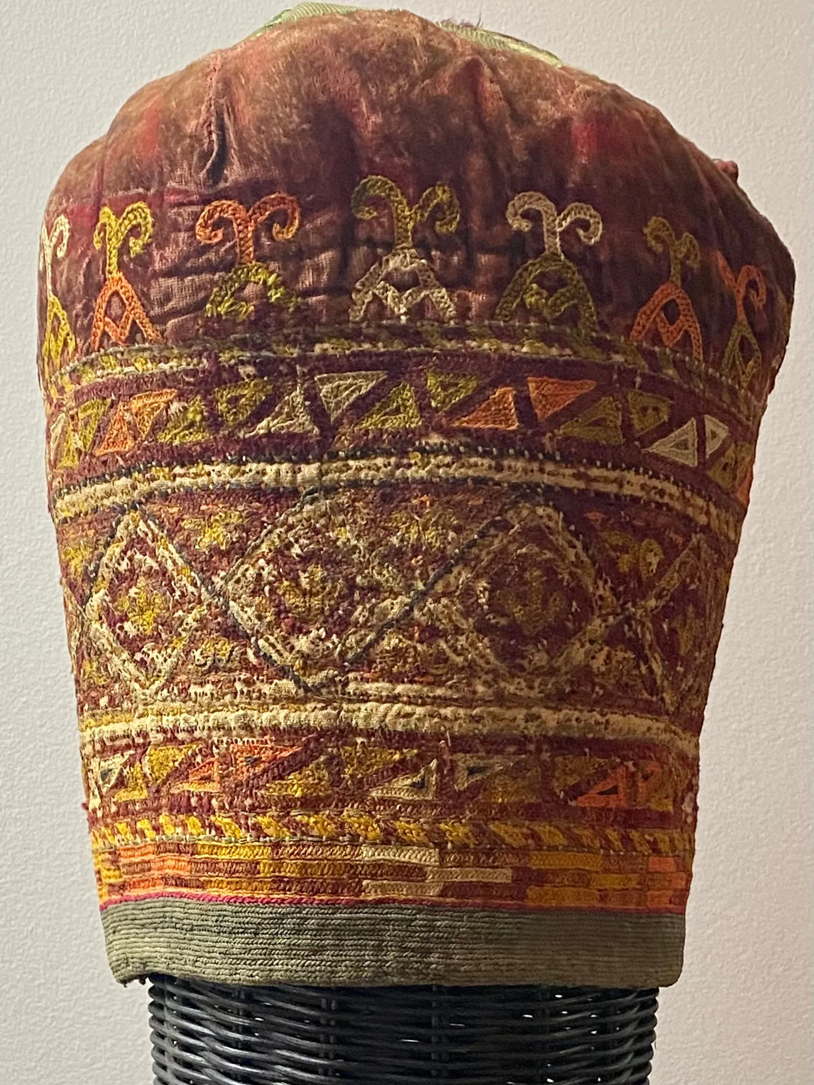 Antique Turkomen Ersari Headdress