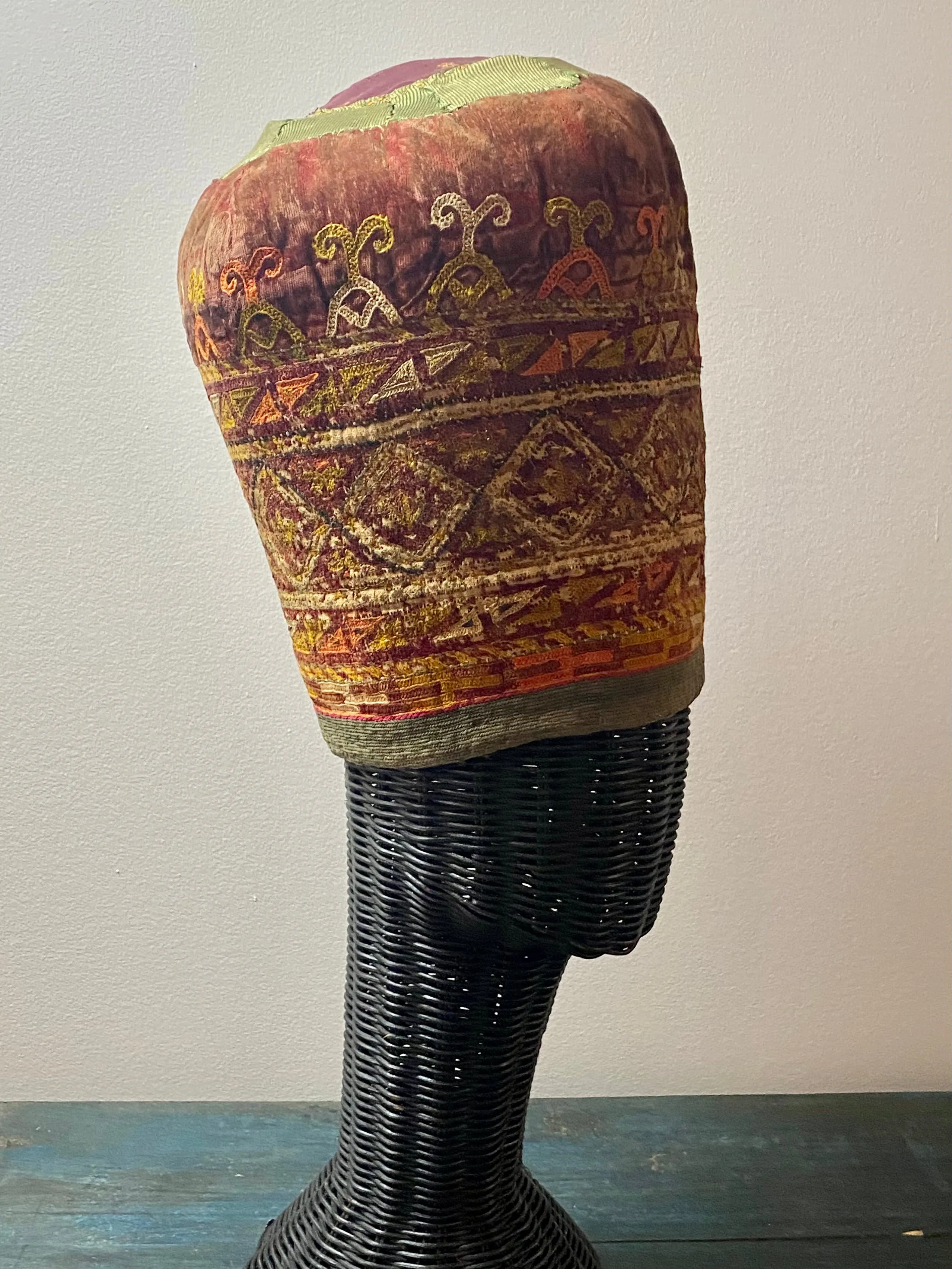 Antique Turkomen Ersari Headdress