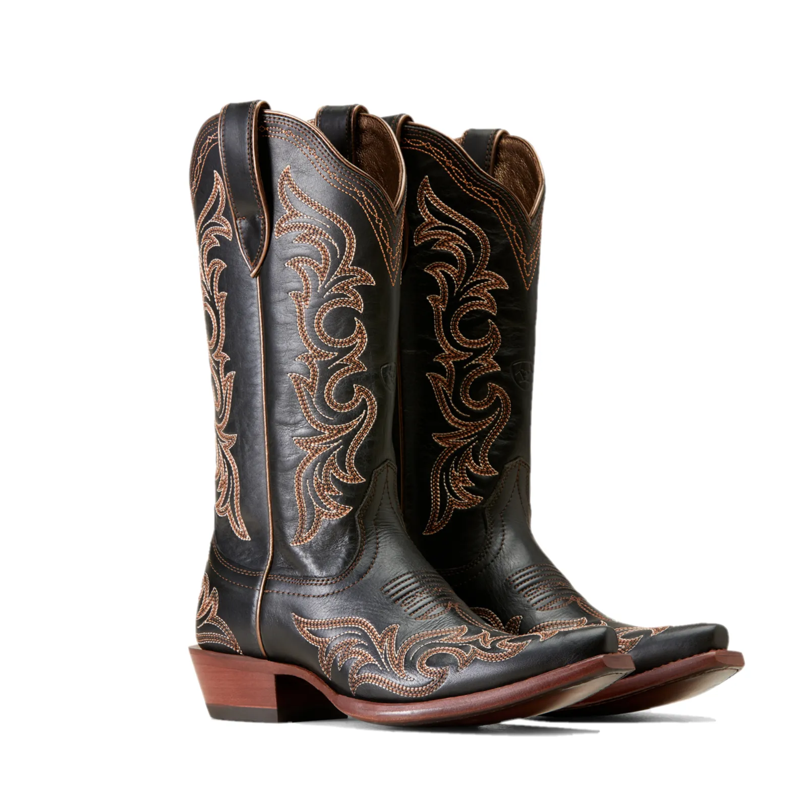 Ariat Ladies Hazen Ancient Black Western Boots 10046895