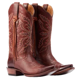 Ariat Ladies Martina Love Song Brown Snip Toe Western Boots 10044394