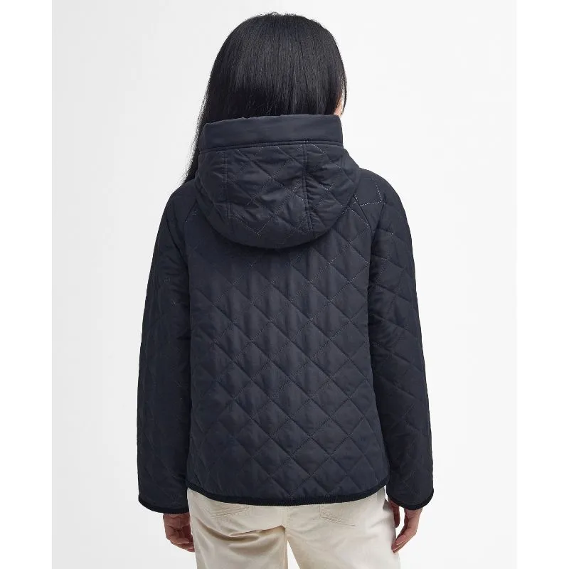 Barbour Glamis Ladies Quilt Jacket - Dark Navy/Dress