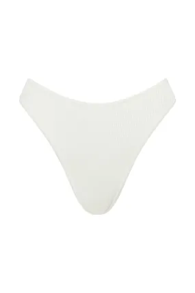 Bel Air Knitwear Bottom - White Rib