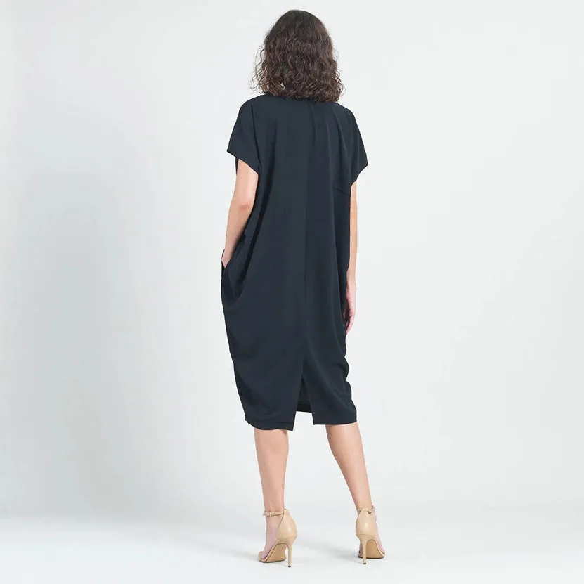 Caftan Pocket Dress in Ivory by Clara Sunwoo