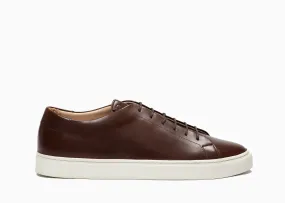 Premium Tobacco Calf Leather Coast Sneaker