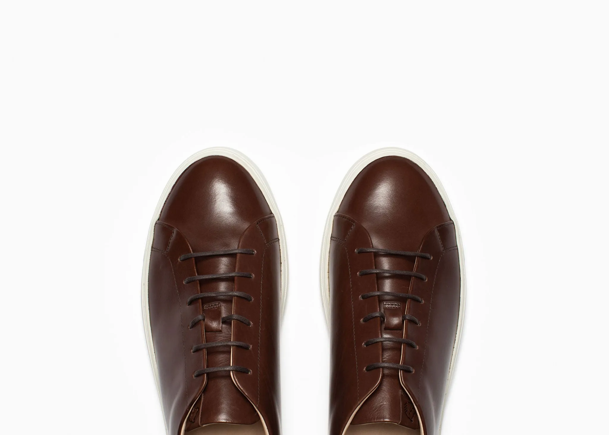 Premium Tobacco Calf Leather Coast Sneaker