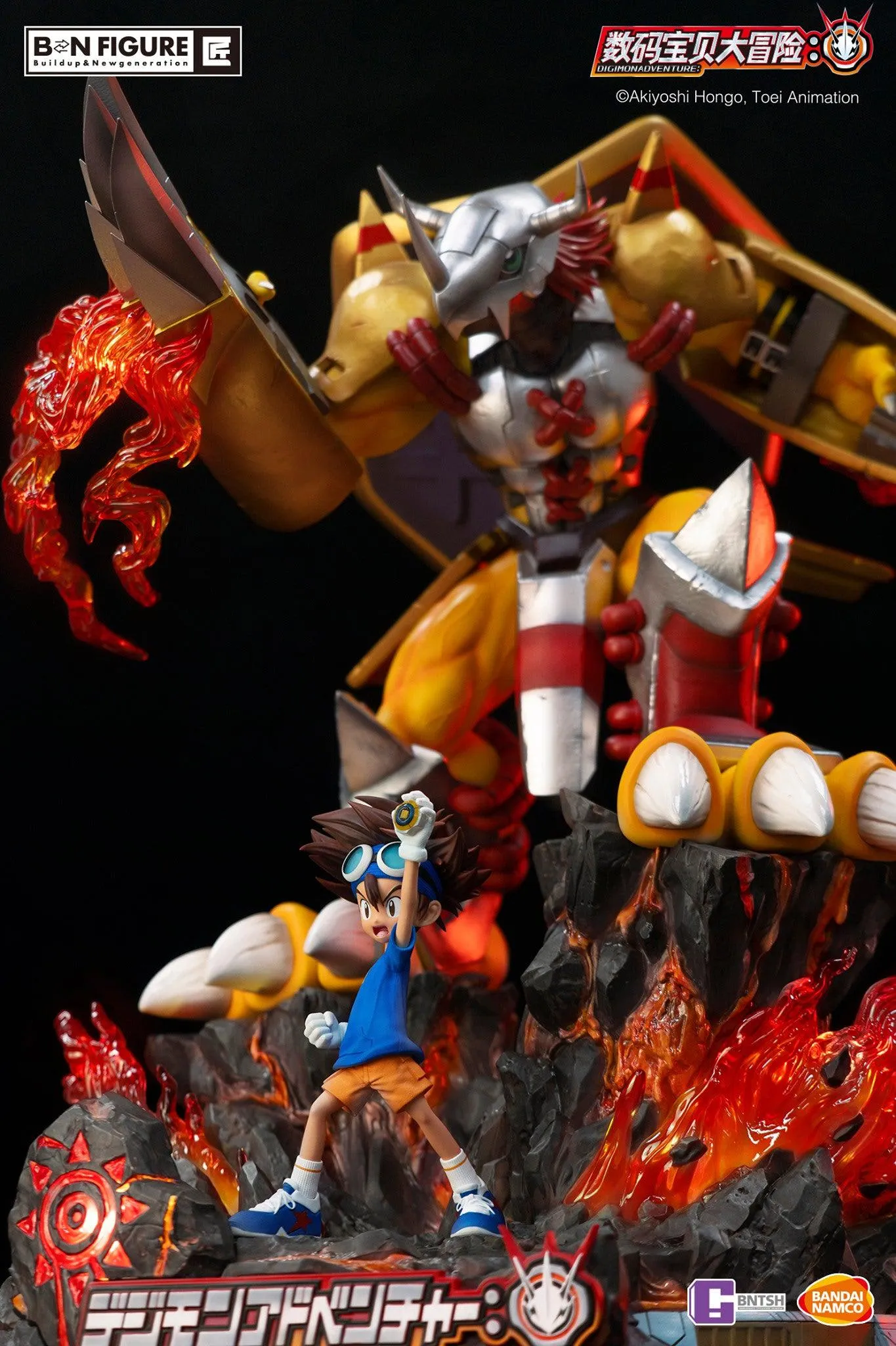 Digimon - Taichi and WarGreymon Statue