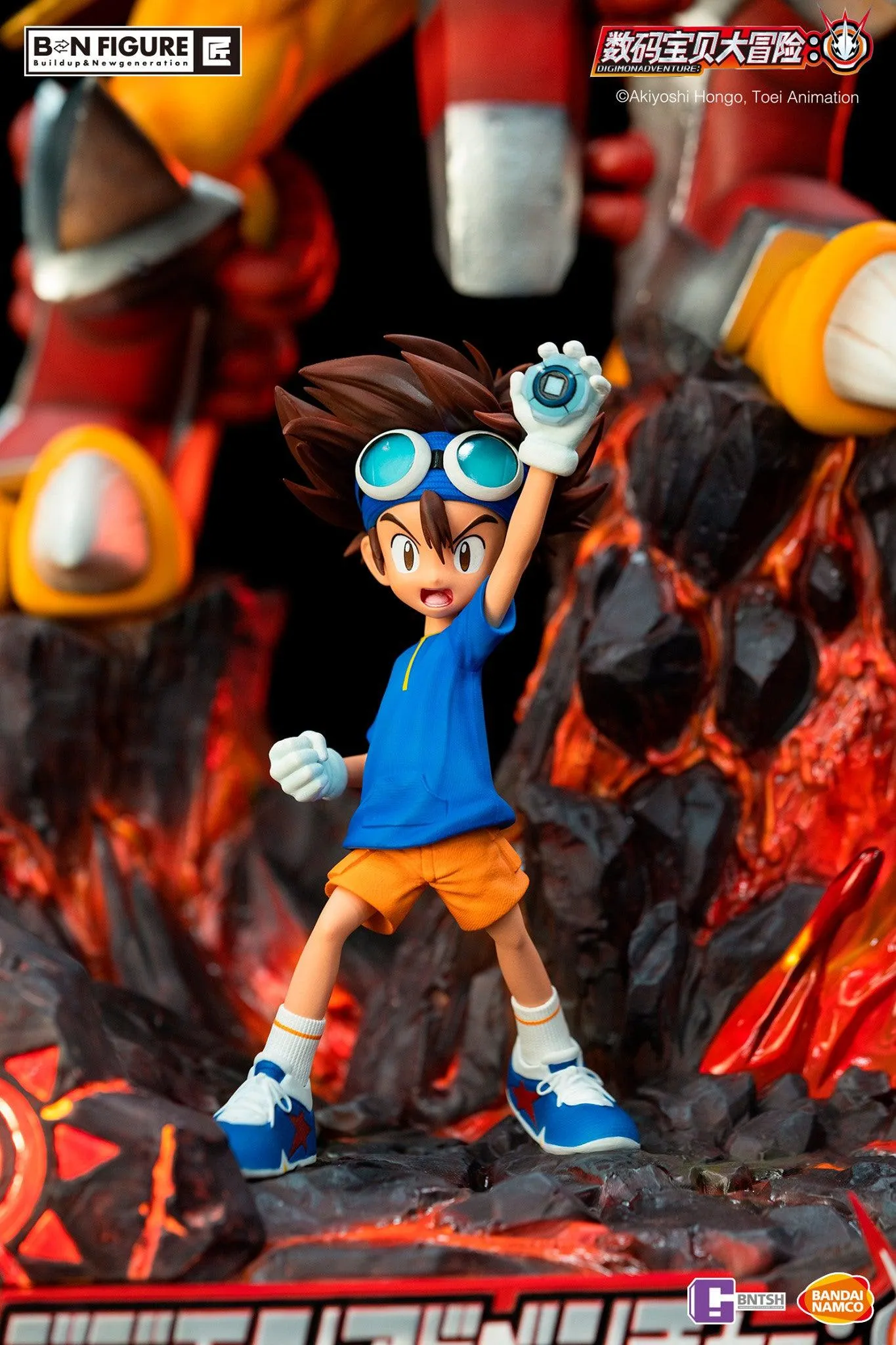 Digimon - Taichi and WarGreymon Statue