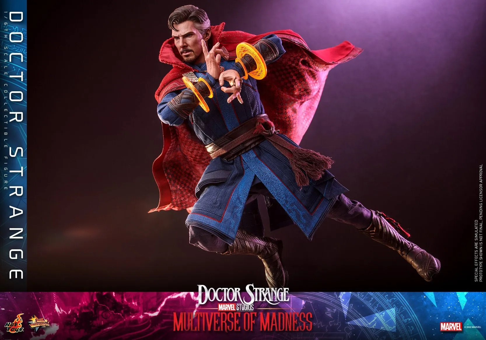 Hot Toys - MMS645 - Doctor Strange 2 - 1/6th scale Doctor Strange Collectible Figure