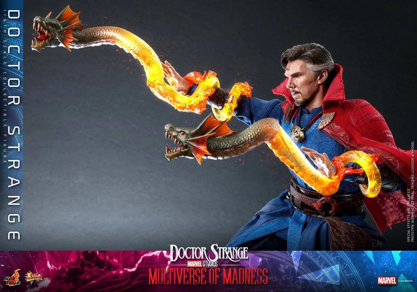 Hot Toys - MMS645 - Doctor Strange 2 - 1/6th scale Doctor Strange Collectible Figure