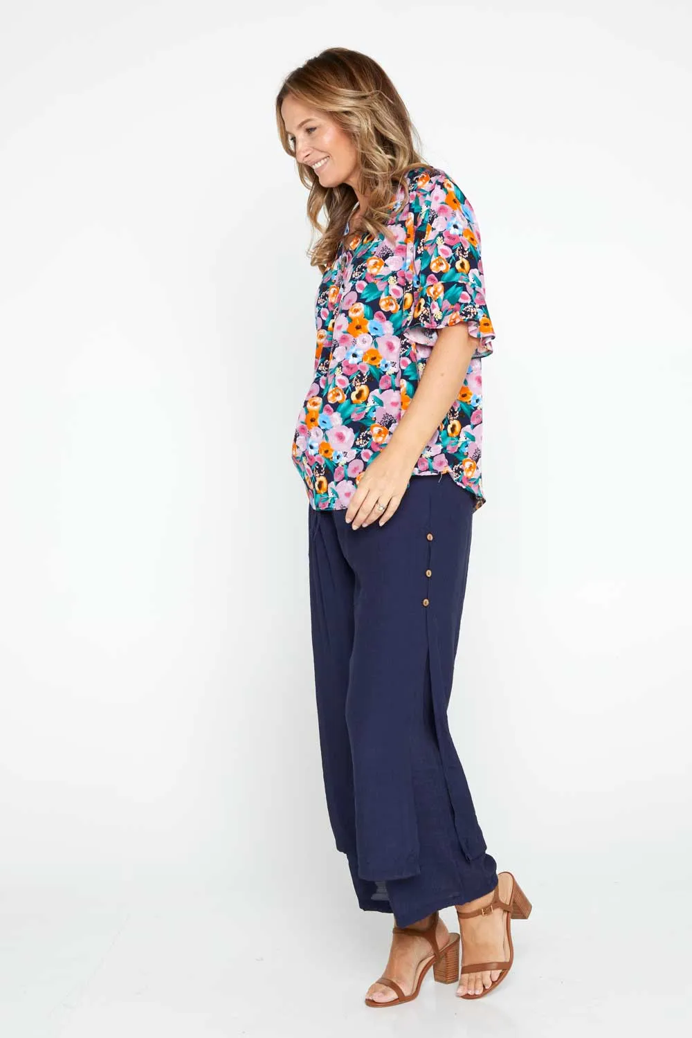 Liana Pants - Navy