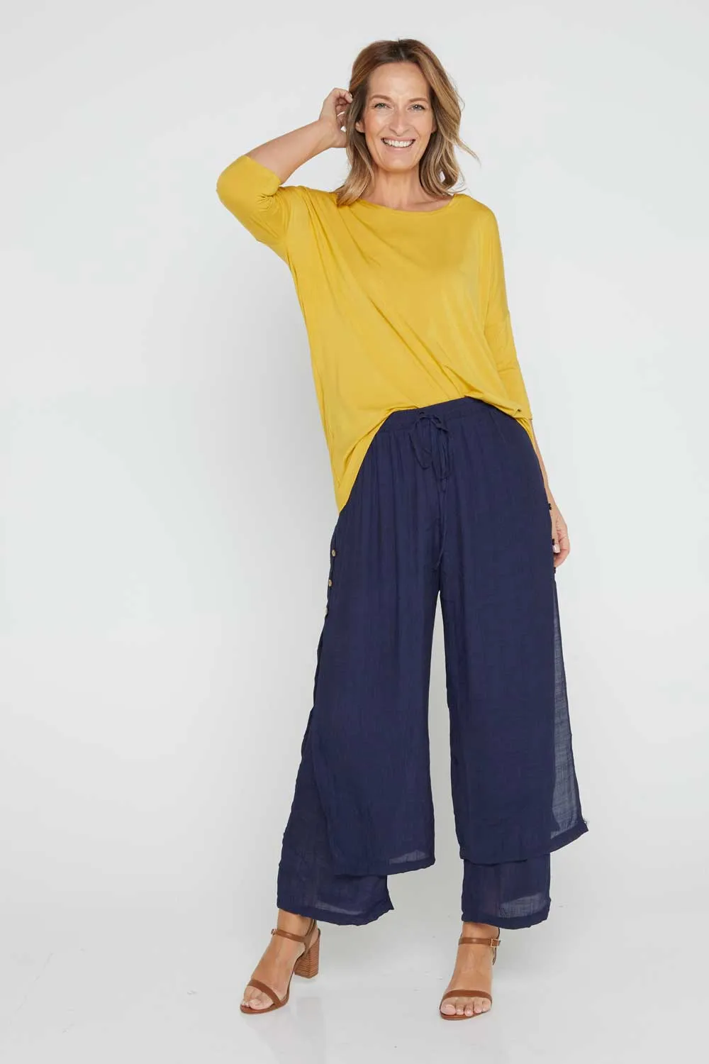 Liana Pants - Navy