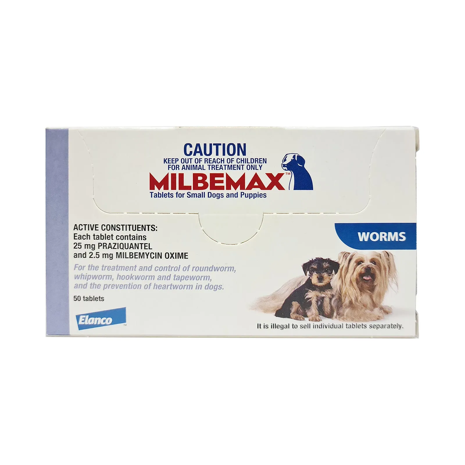 Milbemax Dog Under 5kg Broad Spectrum Allwormer