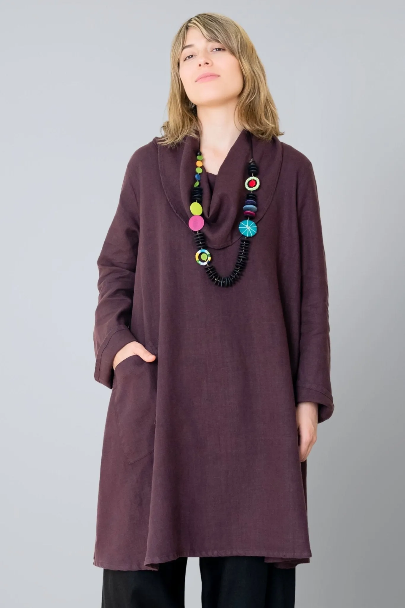 Nolan Heavy Linen Tunic - Uvetta