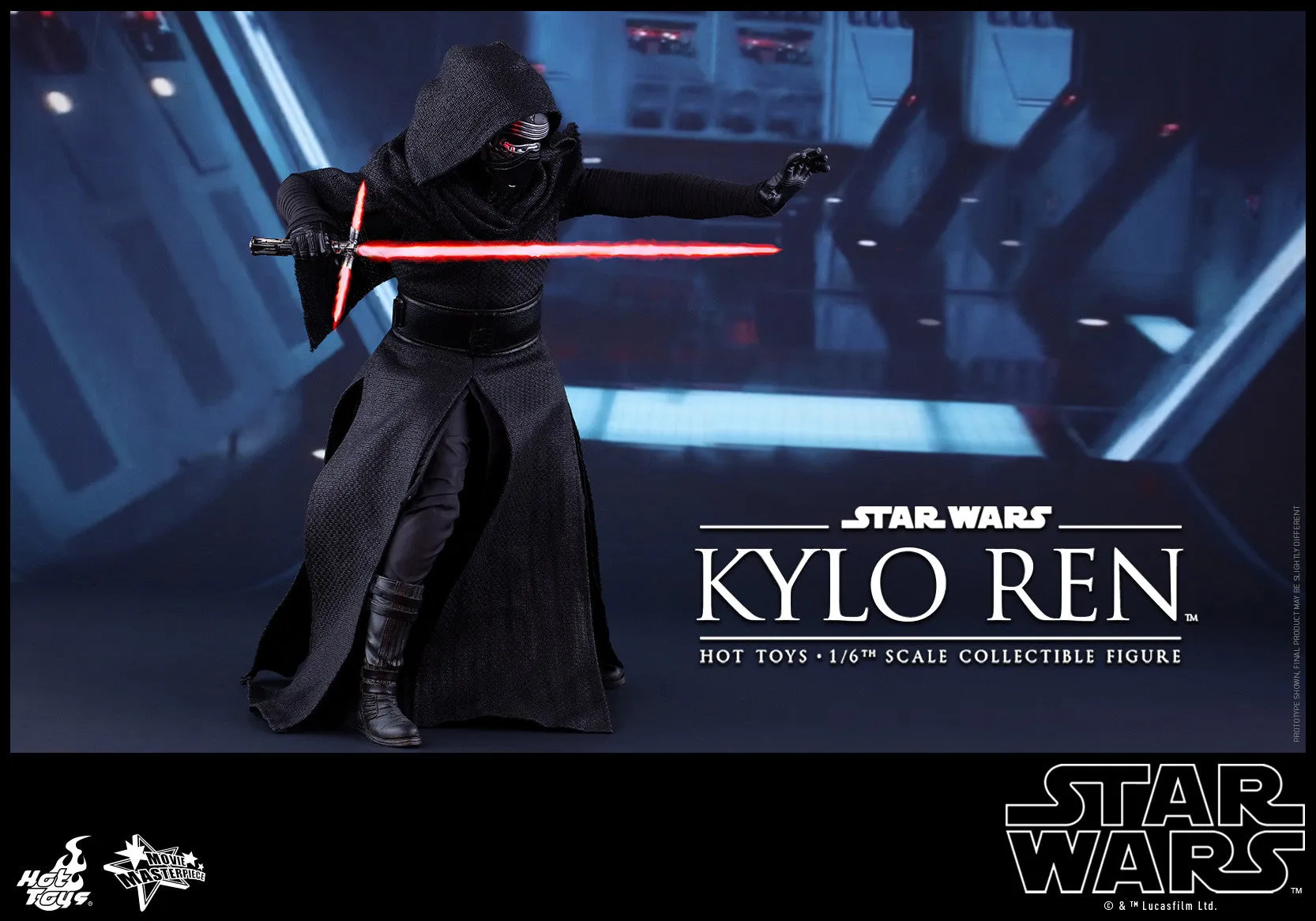 STAR WARS: Kylo Ren 1:6 Scale Movie Masterpiece Figure