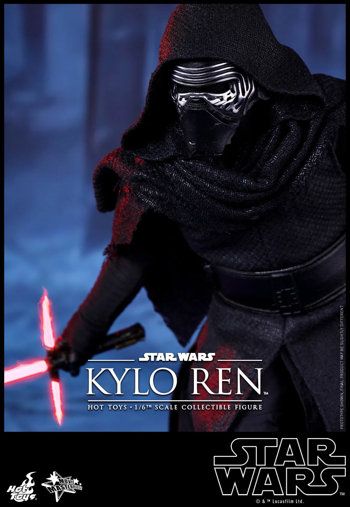 STAR WARS: Kylo Ren 1:6 Scale Movie Masterpiece Figure