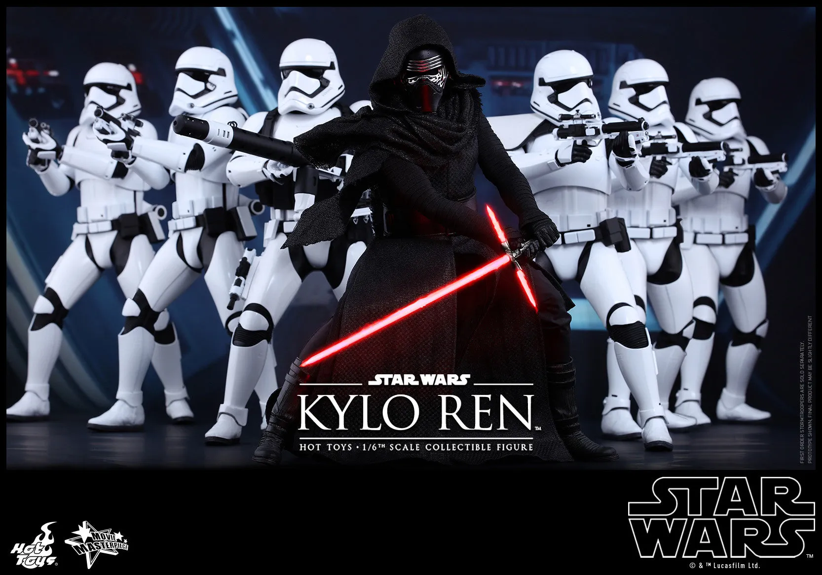 STAR WARS: Kylo Ren 1:6 Scale Movie Masterpiece Figure