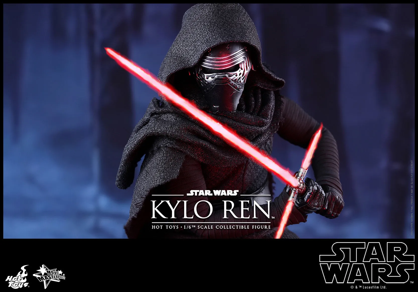 STAR WARS: Kylo Ren 1:6 Scale Movie Masterpiece Figure