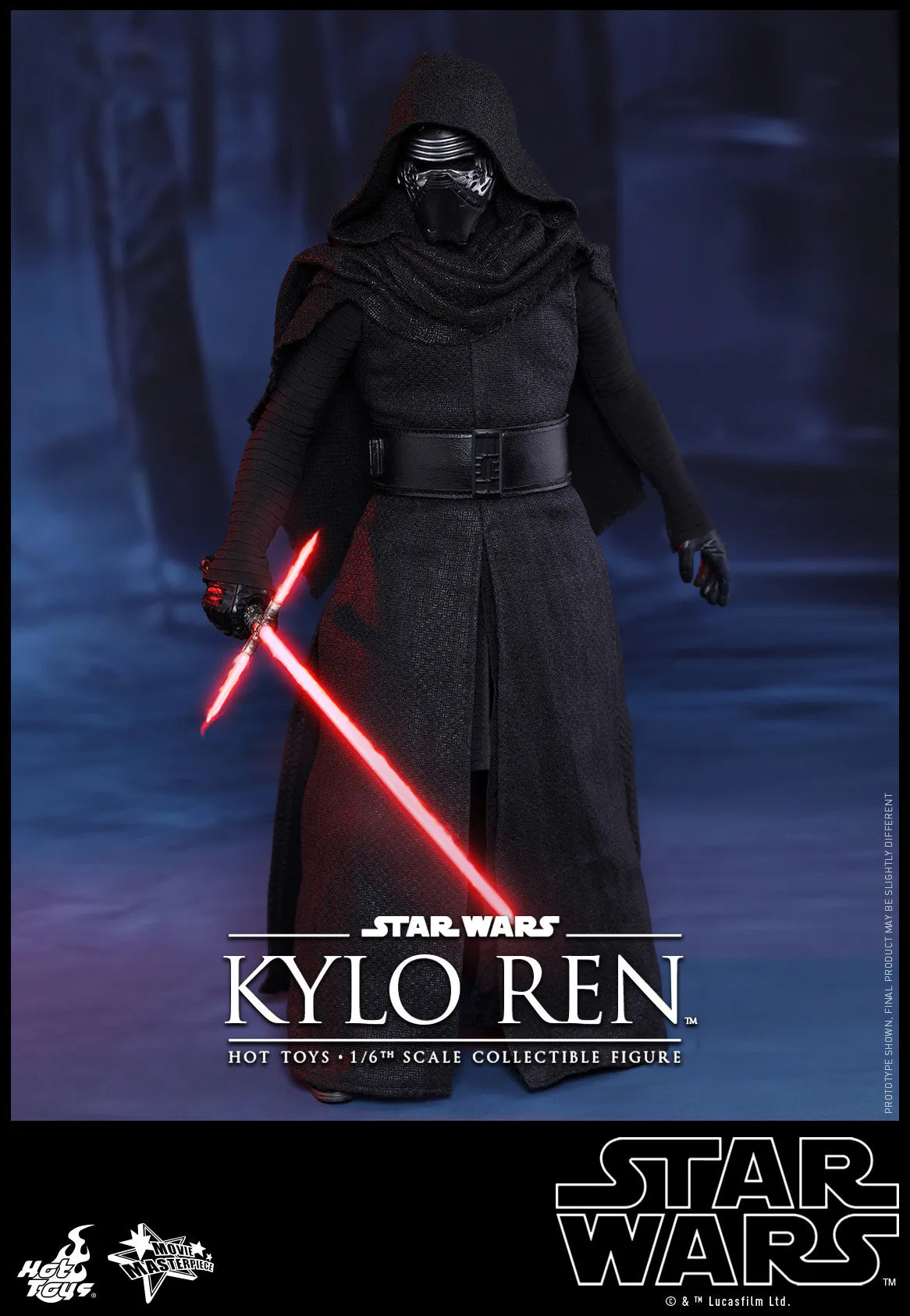 STAR WARS: Kylo Ren 1:6 Scale Movie Masterpiece Figure